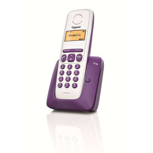 Téléphone sans répondeur GIGASET - A130PRUNE