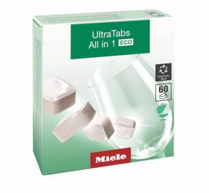 Les produits d'entretien et accessoires Lessive en Tablettes pour Lave-Vaisselle MIELE UltraTabs All in 1 - 11884160