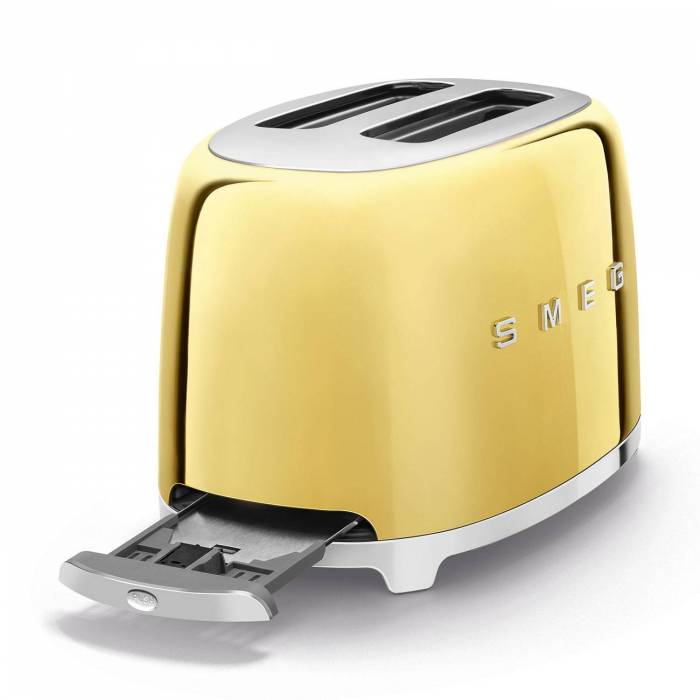 Grille-pain Toaster 2 tranches SMEG - TSF01GOEU