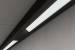 LED, Tablette lumineuse Réglette LED 8,30W à poser coloris Noir - 900 mm ZE1059079 LUISINA