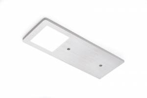 LED, Tablette lumineuse Spot LED 5W à poser coloris Aluminium ZE0076005 LUISINA