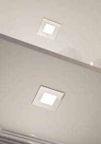 LED, Tablette lumineuse Spot LED 3W à encastrer coloris Inox ZE0035055 LUISINA