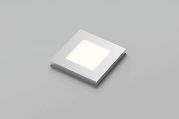 Spot LED 2W à poser coloris Aluminium ZE0101005