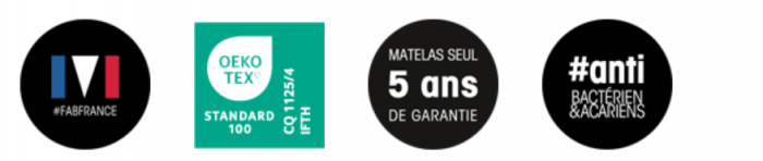MERINOS Matelas GASTON 2 - GD1537316020000