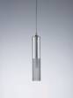 Suspension LED verre Transparent/sablé ZEN SSA 002
