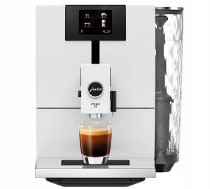 Machine à café automatique Machine à café Expresso avec broyeur JURA - 15332 ENA 8 Touch Full Nordic White