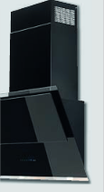 Accessoire et fond de hotte Extension de cheminée (partie haute + partie basse) HT 78cm inox noir FALMEC - KCQAN.00#N - 128830