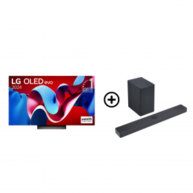 Pack Téléviseur LG OLED55C45 + Barre de son SC9S