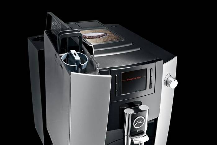 Moulin à café Machine à café Expresso avec broyeur - 15058 E6 Platine JURA