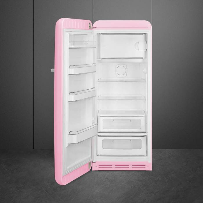 Réfrigérateur 1 porte 4* Réfrigérateur 1 porte 4 étoiles SMEG - FAB28LPK5 (Charnières à gauche)
