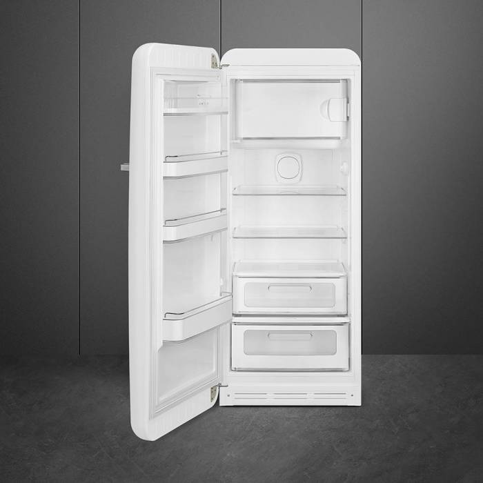 Réfrigérateur 1 porte 4* Réfrigérateur 1 porte 4 étoiles SMEG - FAB28LWH5 (Charnières à gauche)