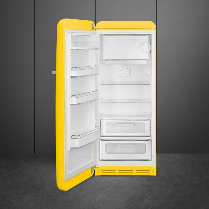 Réfrigérateur 1 porte 4* Réfrigérateur 1 porte 4 étoiles SMEG - FAB28LYW5 (Charnières à gauche)