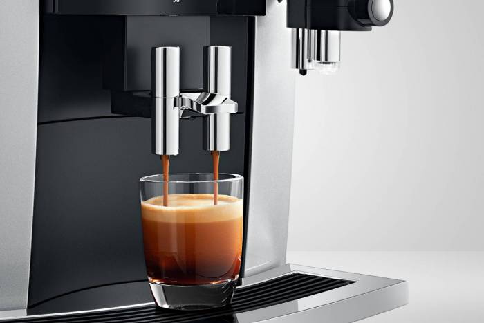Machine à café automatique Machine à café à grain JURA S8 Moonlight Silver - 15382 (Garantie 5 ans offerte)