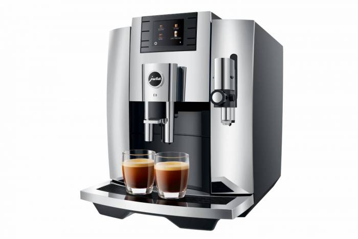 Machine à café automatique Machine à café à grain JURA E8 Chrome - 15363