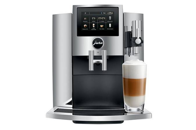 Machine à café automatique Machine à café à grain JURA S8 Chrome - 15380