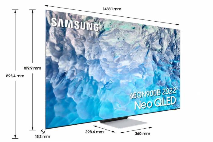 Téléviseur TV Mini-LED UHD 8K  SAMSUNG - QE65QN900BT