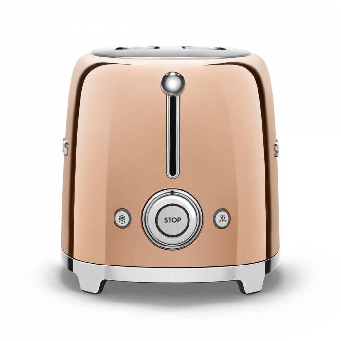Grille-pain Toaster 2 tranches SMEG - TSF01RGEU
