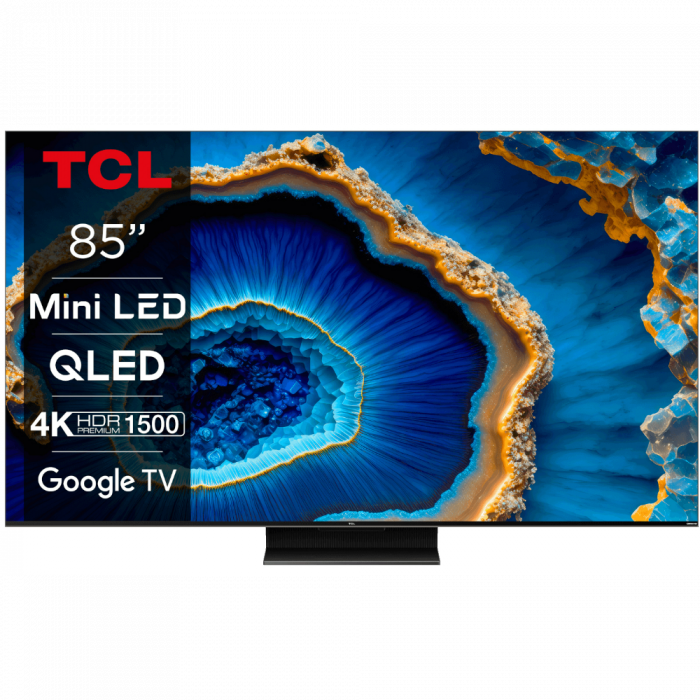 Téléviseur Mini-LED UHD 4K TCL - 85C809