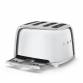 Grille-pain Toaster 4 tranches SMEG - TSF03SSEU